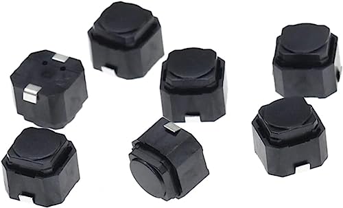 Interrupteur tactile 6 * 6 * 5mm muet et bouton-poussoir 2 broches pour micro-interrupteur