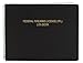 BookFactory FFL Bound Book/FFL Log Book/FFL Record Book - 100 Pages, Black-TransLux Cover - Wire-O, 11" x 8 1/2" (LOG-100-GUN-W01-FFL-T40)