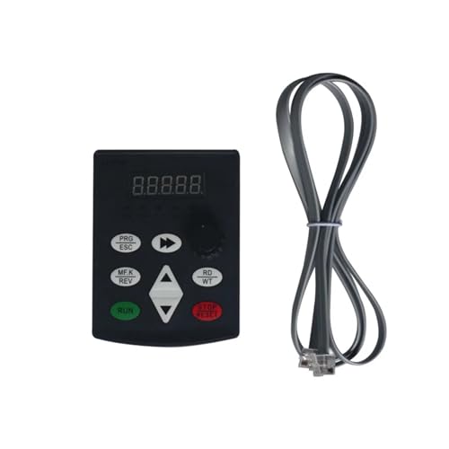 variador de frecuencia Inversor Solar de frecuencia Multifuncional MPPT de 2,2 kw y 220 V, accionamiento DC-AC(Color:Keyboard Cable)