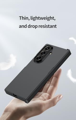 Étui Samsung Galaxy Z Fold 7 vert à rabat mince en PC rigide - 5