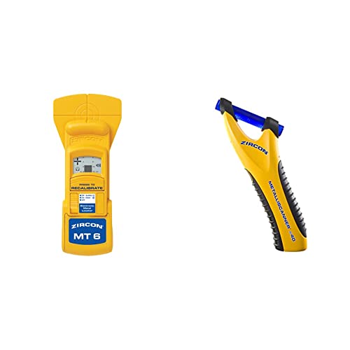 Zircon MetalliScanner MT6 Professional Metal Detector,Yellow,12.17 x 8.23 x 3.58 ...