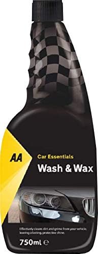 AA - Car Essentials Cleaning Kit - Includes 5x 750ml Of Cockpit Shine, Glass Cleaner & Tyre Shine, 1L Waterless Wash And Wax - Jumbo Car Sponge, 2 Microfibre Cloths & 10L Bucket