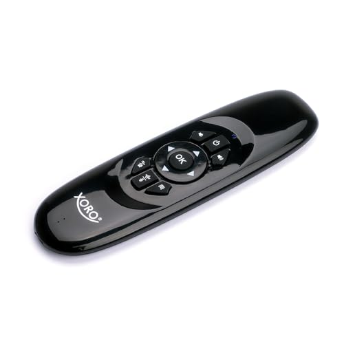 XORO AMW 100 2.4 GHz Airmouse �W���C���X�R�[�v�Z���T�[�t���}�C�N��QWERTZ�L�[�{�[�h