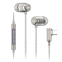 🎧Superb Sound: Providing refined and accurate sound from redesigned 10mm dynamic drivers, SoundMAGIC E11D earphone delivers a balanced sound image with extended transparent detail and warm, textured bass. 🎧Elegant Aluminium Housing: Completely crafte...