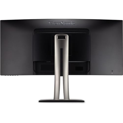 Image of ViewSonic VP3456a 34-inch Curved 2K UWQHD Premium Monitor, 2-Pack Bundle, Dock, HDMI, DisplayPort, USB Hub, Ethernet, Integrated Speakers, Desk Mount Stand, Wireless Keyboard & Mouse, Gel Pads