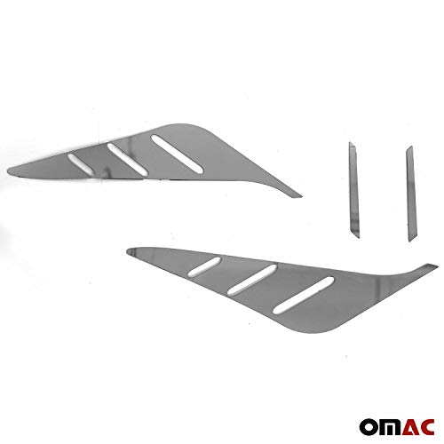 OMAC Chrome Trim and Spoiler Set for Hyundai Kona #TOP8