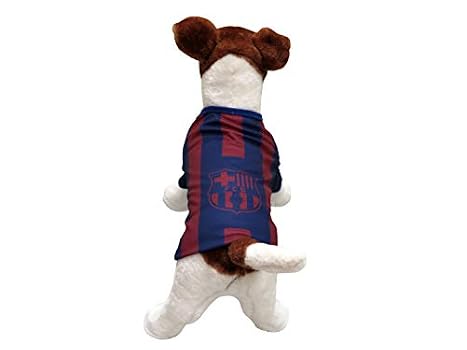 Lit FC Barcelona Pour Animal Cyp Brand Taille M - Forme Stade - Coussins Amovibles