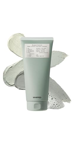 Whipped Semo Company Whipped Korean Skincare Face Wash, Doubles as a Face Mask, Mugwort Tea Tree, Deep Cleansing Vegan Facial Cleanser for Oily Skin and Pore Care with Niacinamide, Hyaluronic Acid, Ceramide
