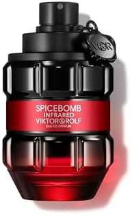 Viktor&Rolf - Spicebomb Infrared Eau de Parfum - Woody & Spicy - Cologne for Men - With Notes of Leather & Cinnamon - 3 Fl Oz