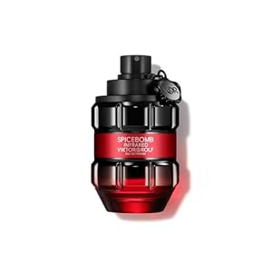 Viktor&Rolf – Spicebomb Infrared Eau de Parfum – Woody & Spicy – Cologne for Men – With Notes of Leather & Cinnamon – 3 Fl Oz