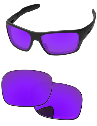 Image of Replacement Lenses for Oakley Turbine OO9263 65mm Sunglass - Precision Fit, UV Block & Impact Resistant