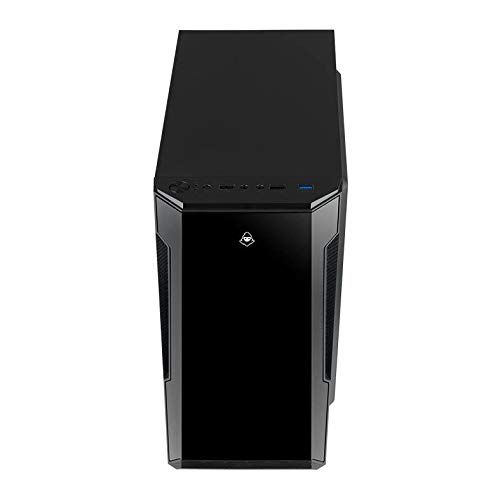 Gabinete Gamer Mancer Ares Lateral Acrilico Preto, Mcr-ar01-fl