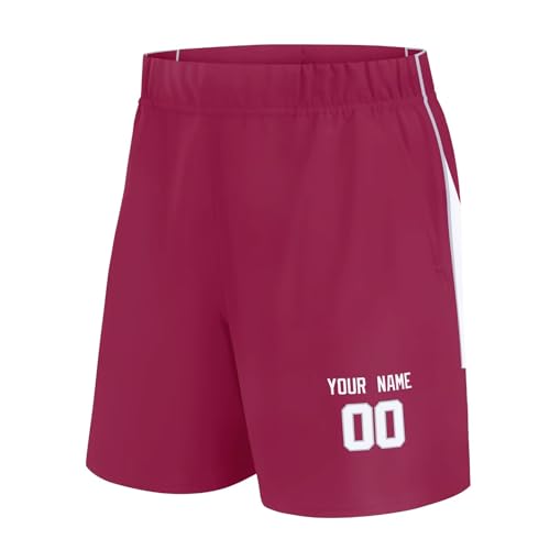 Swim Trunks Men's Youth Beach Shorts with Pockets Custom Name Number2