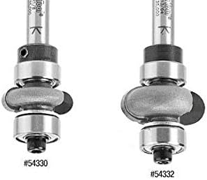 Miniatura 5 de Amana Tool - 54330 Conjunto de estriado de borde con punta de carburo 1/8 de radio x 3/4 de diámetro x 1/4 I