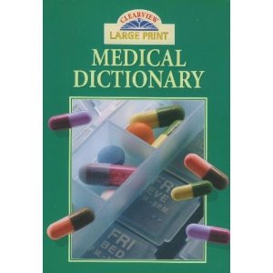 Paperback Medical Dictionary : ( Large Print ) Book
