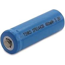 Life PO4 3.2 V 14430 400mAh. 14 X 43 Mm.1pcs