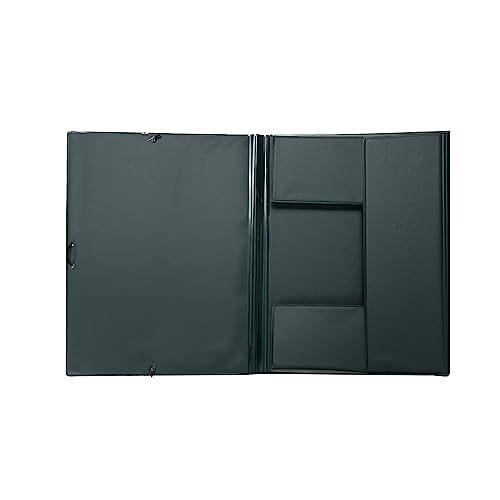 Grafoplás Folder F with Elastic Band, Plastic Flap - Green, Folio - Image 3