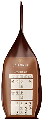 Callebaut 33.6% Milk Chocolate Chips (callets) - 3 x 1kg Bundle