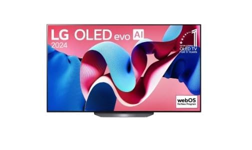 LG تلفزيون ذكي 55 بوصة بتقنية الذكاء الاصطناعي CS4 بدقة 4 كيه، اسود، OLED55CS4