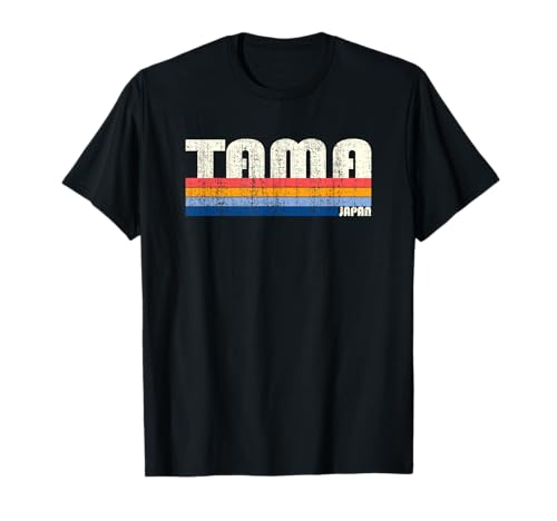 Retro Vintage 70s 80s Style Tama, Japan T-Shirt