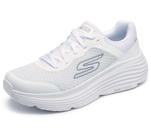 Skechers Men's Max Cushioning Endeavour Sneaker, White, 10 Wide