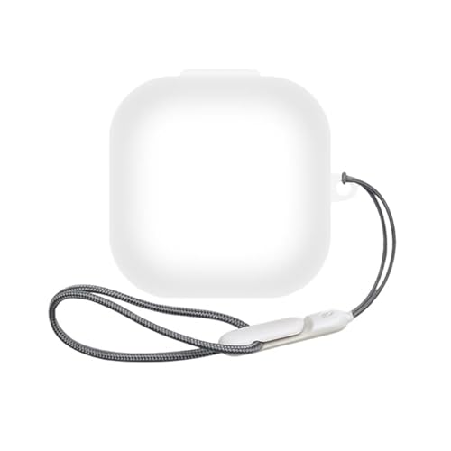 LUNBER-ARMOR�EFor LinkBuds Clip �P�[�X WF-LC900 �J�o�[ �V���R�� �V���v�� �X�g���b�v�t�� �ی�J�o�[ ���C�����X�C���z�� ������� ���h�~ For �\�j�[ �ی�P�[�X(�z���C�g)