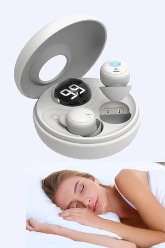 Wnqou Sleep Earbuds Soft Lightweight Earbuds Noise Reduction Noise Cancelling In-Ear Mini Sleeping earphones for Side Sleepers, Snoring