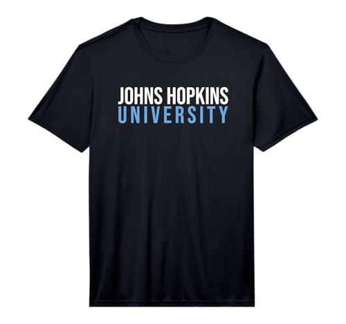 Johns Hopkins University Blue Jays Stacked Performance T-Shirt