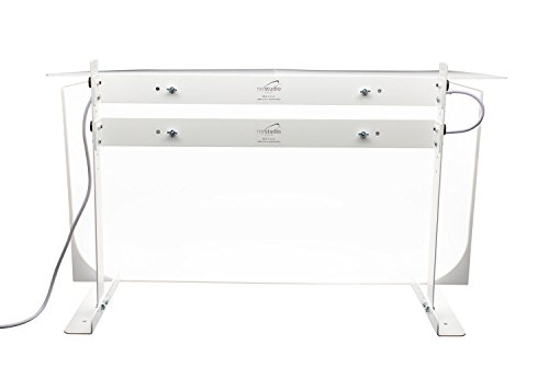 MyStudio US31LED Professional Tabletop Lightbox Photo Studio Kit withÂ LEDÂ Lighting for Product Photography
