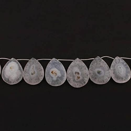 Quartz solaire briolette facetté de qualité supérieure pour bijoux artisanaux de prestige