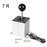 Palanca de cambios USB para Logitech G29 G27 G920, 6+R 7+R Gears, PC Racing Game Emulador Soporte de freno de mano (7 velocidades)