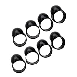 Generic 8pcs Silicone Finger Covers for Tongue Drum Knocking Non Slip Drum Finger Sleeves for Index Ring Soft Organic Material for Clearer Sound and Comfortable Percussion Playing