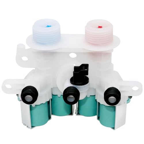 【𝗔𝗕𝗦+𝟭𝟱%𝗖𝗮𝗿𝗯𝗼𝗻 𝗳𝗶𝗯𝗿𝗲】w11165546 w11220230 water inlet valve w10758828 replaces for Maytag whirl-pool washer cabrio water inlet valve suitable 33090105,W10599423,mvwb765fw0,wtw8040dw4