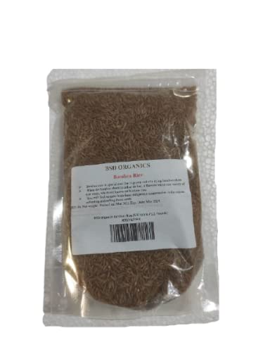 BSD Organics Arroz de bambúArroz de bambúMoongil Arisi (7 onzas)