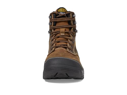 Image of KEEN Utility Men's Evanston 6 inch Soft Toe Waterproof Leather Durable Construction Work Boots