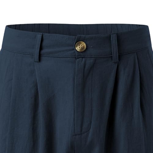 Short de lino para hombre verano casual talla XL miniatura 7
