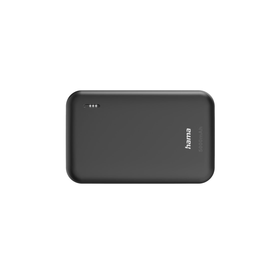 Hama Power Pack do ładowania telefonu 5000 mAh (powerbank, szybkie ładowanie, 2 x USB A, USB C, pojemny, lekki, mały, ładowarka) antracyt szary