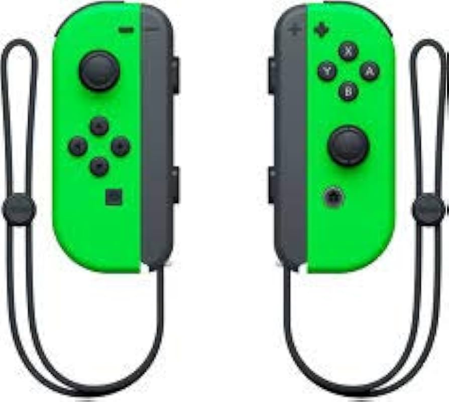 Nintendo Switch Joy-Con (L) (R) Neon Green / Neon Green : Amazon