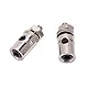 10 Stück RC Edelstahl Schubstangenverbinder, RC Flugzeug Schubstangenstopper für 1,8 Mm / 1,9 Mm / 2,0 Mm / 2,1 Mm Stahldraht