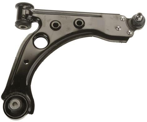 TRW Braccio oscillante sospensione ruota Assale anteriore Dx inferiore Esterno Braccio trasversale oscillante per FIAT BRAVO II (198) 50705465 51827737 50705544 JTC2119