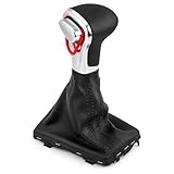 NLQR Automatic Gear Shift Knob, Compatible with Audi A3 A4 A5 A6 Q5 Q7 2004-2015