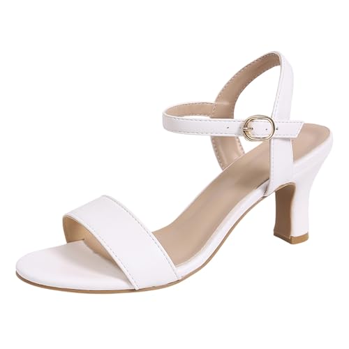 Sandales à talons hauts pour femme élégantes et confortables avec boucle
