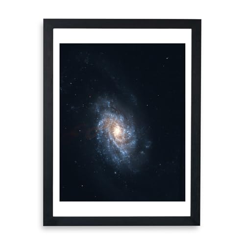 Affiche encadrée Spiffing Prints Hubble NGC 3455 : impression d'art grand format