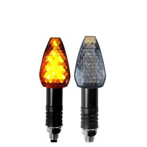 Clignotants de pour moto LED étanches avec feux de virage haute visibilité