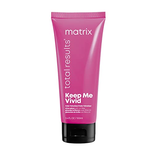 Matrix Total Results Keep Me Vivid Color Velvetizer Leave-In Styling Balm | Color Protecting Treatment | For Color Treated Hair | 3.4 Fl. Oz