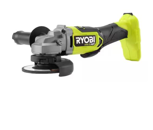 RYOBI 18V ONE+ HP Brushless 4-1/2 in. Angle Grinder, Corded Performance, 210 Cuts per Charge