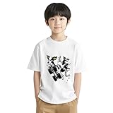 ジョジョの奇妙な冒険 イギー Tシャツ キッズ 半袖 丸首 綿100% 子供 男の子 女の子 カットソー トップス 普段着 夏服 カジュアル かわいい 通園 通学 子ども 120cm