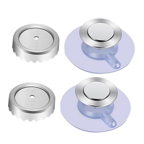 TOBBOMEY 2 Piezas Soporte Magnético de Jabón con Adhesivo Sin Taladro Organizador de Acero Inoxidable para Baño y Ducha Montaje Pared para Jabón y Accesorios de Baño