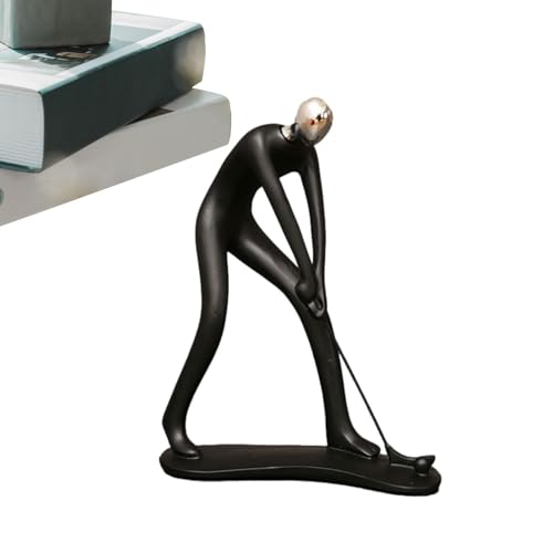 Qkbuza Decorazione da scrivania a forma di figura sportiva, decorazione artigianale in resina per tavolo TV, decorazione creativa per feste, decorazione per la casa per mobili TV, armadietti per vino