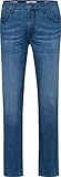 Slim Fit BRAX Herren Style Chuck Hi-Flex: Five-Pocket Jeans, Light Blue Used, 34W/32L